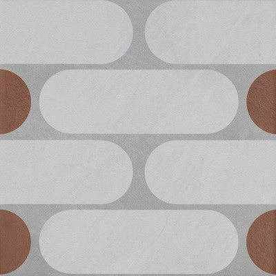 Vloer- en wandtegel Quadra Decor 1 20,5x20,5