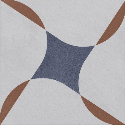 Vloer- en wandtegel Quadra Decor 9 20,5x20,5