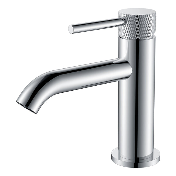 Ribbd fonteinkraan 1/2" | Chroom