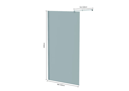 Douchewand Vero - 100x200cm - WDtegels