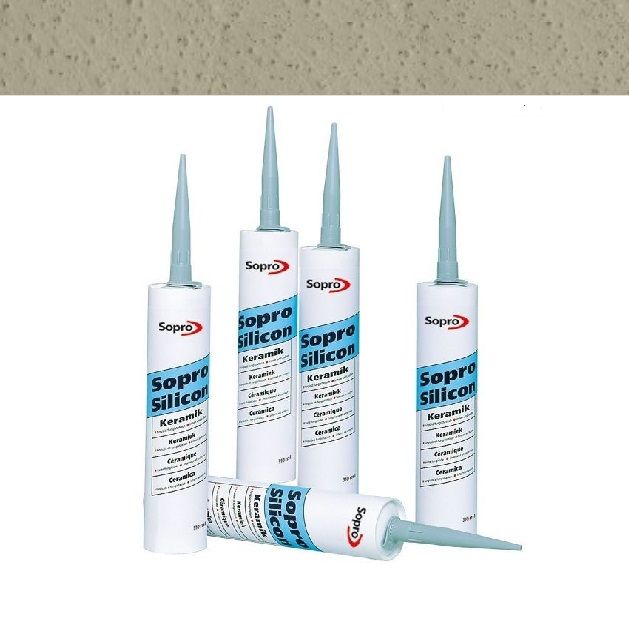 Sopro Silicone kit Zandgrijs nr. 18 a 310ML - WDtegels
