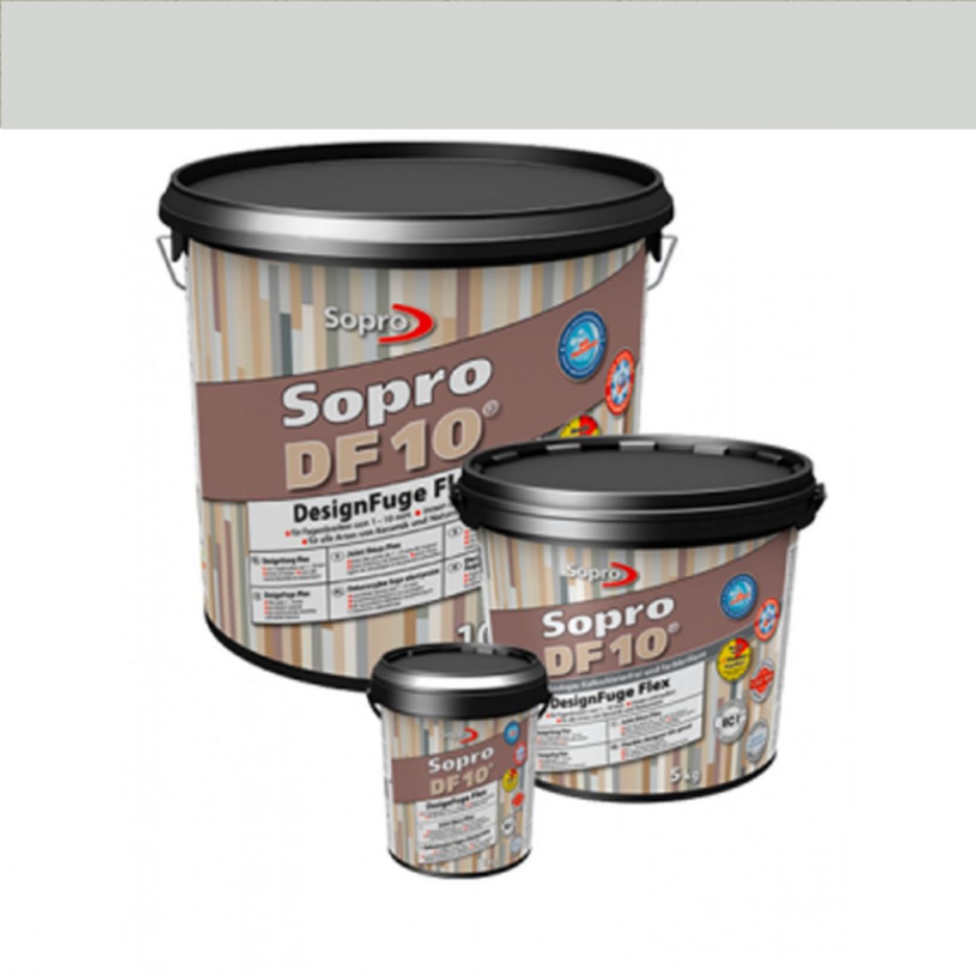 Voegmortel Sopro DF 10 Flexibel manhatten nr. 77 1kg - WDtegels