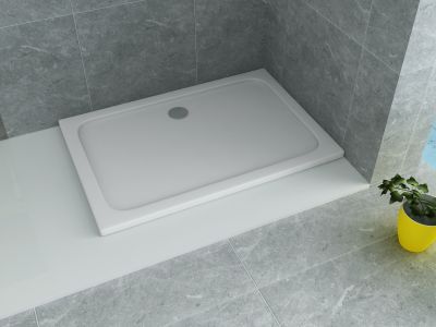 Aloni Rectangular Shower Tray | 100x90x4cm | Acrylic
