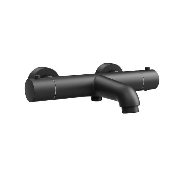 Aloni Pulse Bath and Shower Mixer | Thermostatic | Matt Black