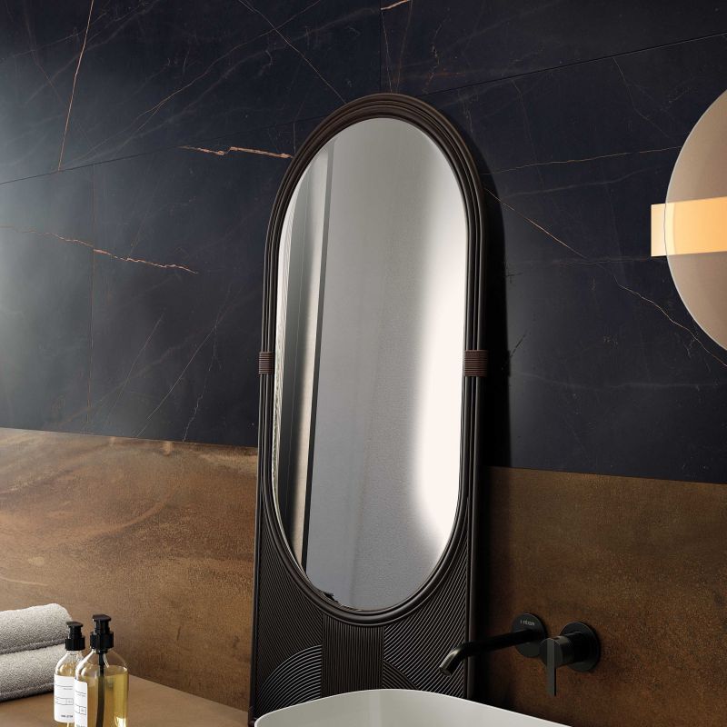 Vloer- en wandtegel Siana Precious Black Antic 120x120 rett - foto 3