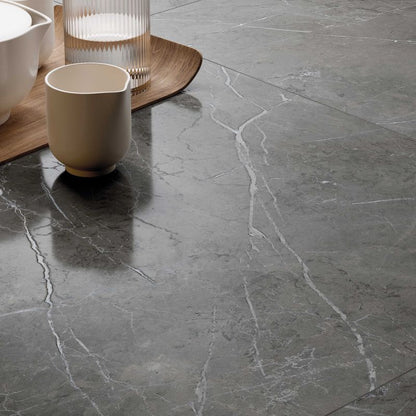 Vloer- en wandtegel Siana Stone Grey Antic 60x120 rett - foto 2
