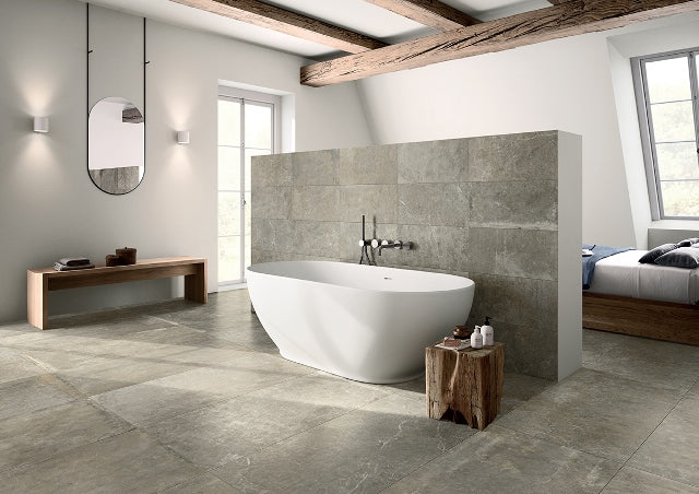 Vloer- en wandtegel Stonemix Multi 120x120 rett - foto 3