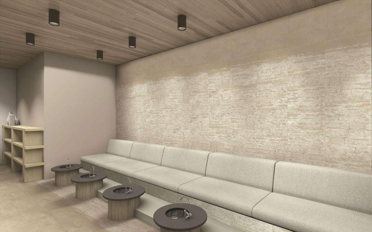 Vloer- en wandtegel Stoneway Line Beige 30x60 rett - foto 5