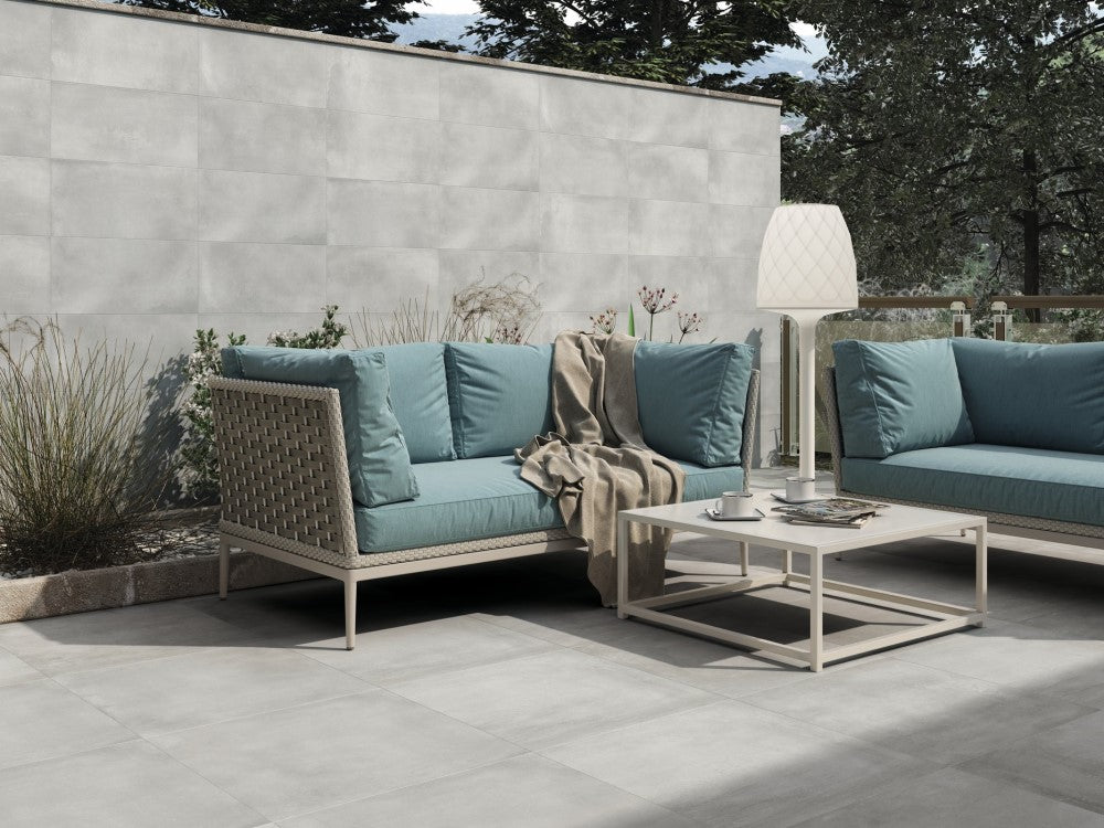 Vloer- en wandtegel Strac Silver 80x80 rett - foto 5