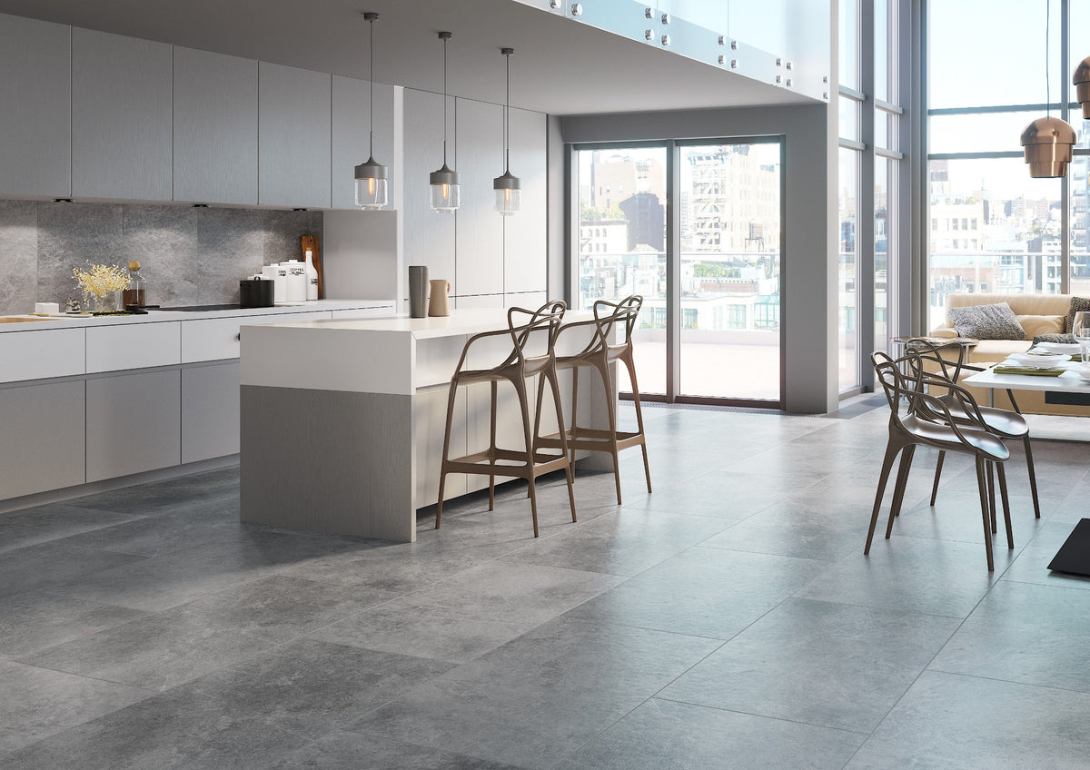 Vloer- en wandtegel Tac Silver 60x60 rett - foto 3