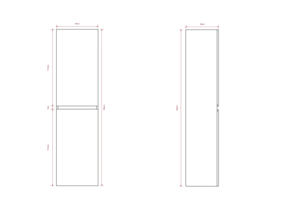Badkamermeubelset Monaco 80cm - Licht Eiken - Wastafel Zwart - WDtegels