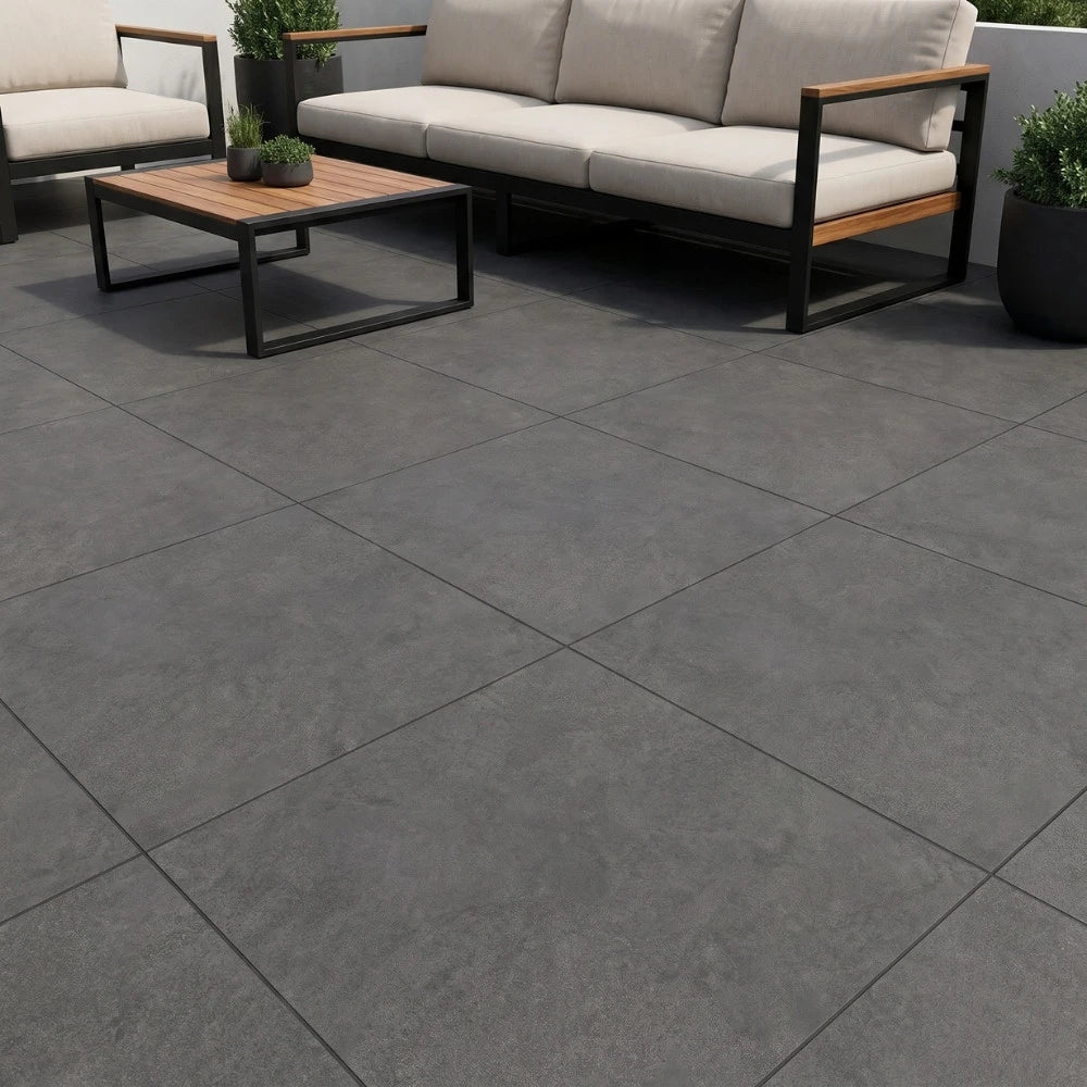 Betonlook tuintegels kopen | Terrastegels buiten