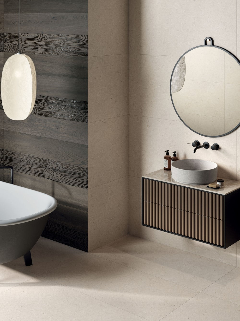Vloer- en wandtegel Trani Ivory 120x120 rett - foto 6