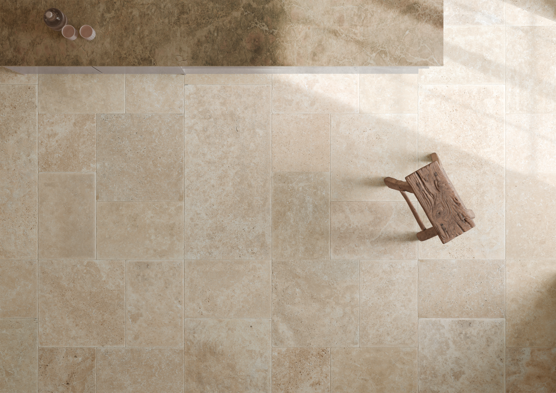 Vloer- en wandtegel Travertino Beige 33,3x50 - foto 5