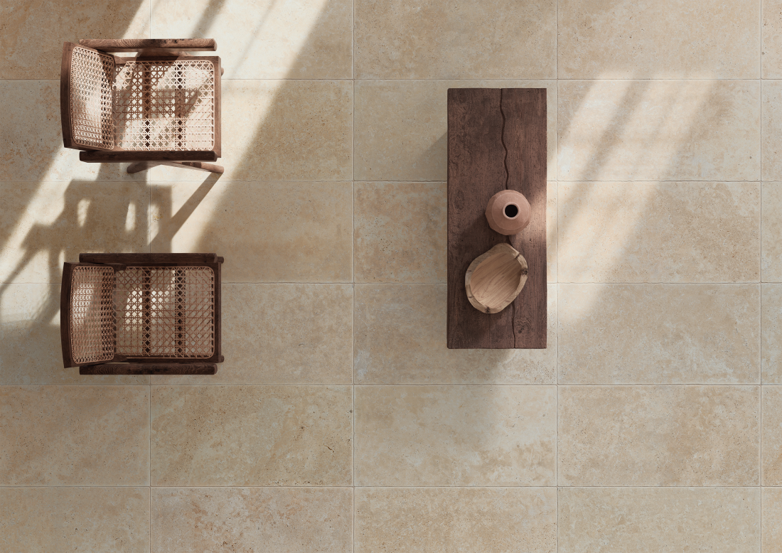 Vloer- en wandtegel Travertino Beige 33,3x50 - foto 3