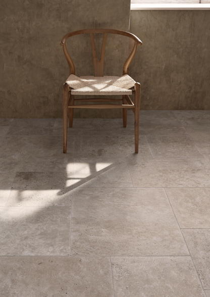 Vloer- en wandtegel Travertino Grey 50x100 - foto 4