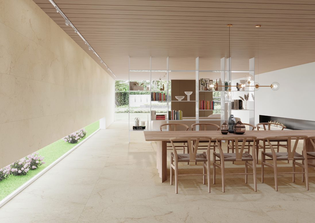 Vloer- en wandtegel Tudor Almond 120x120 rett - foto 2