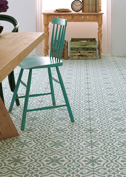 Floor tile Cemento Decor Venice Blue 45x45