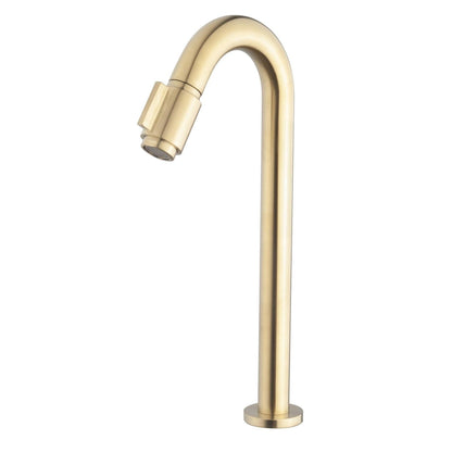 Victoria luxe fonteinkraan XL 1/2'' geborsteld messing - WDtegels