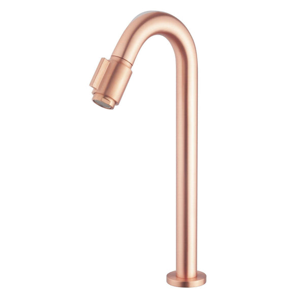 Victoria luxe fonteinkraan XL 1/2'' geborsteld koper