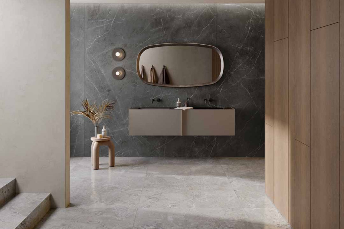 Vloer- en wandtegel Viva Grey Antic 60x120 rett - foto 4