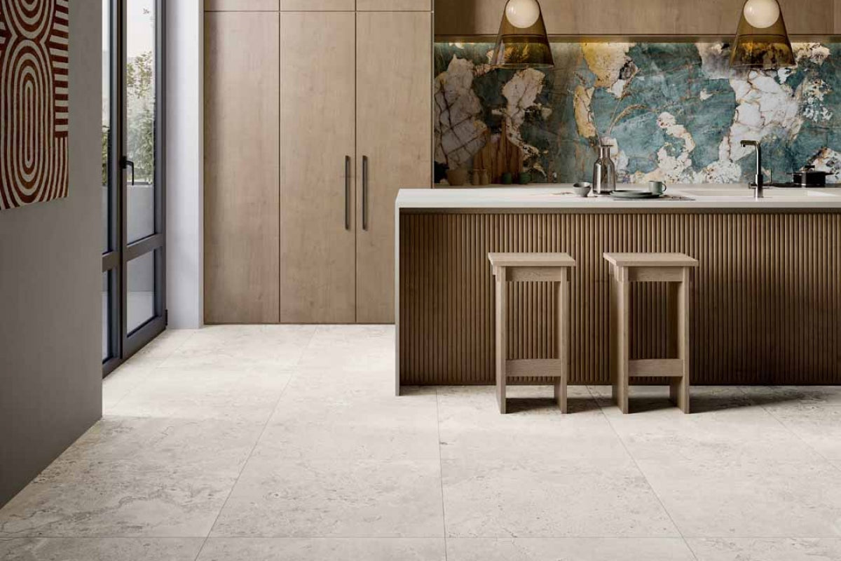 Vloer- en wandtegel Viva Ivory Antic 120x120 rett - foto 2