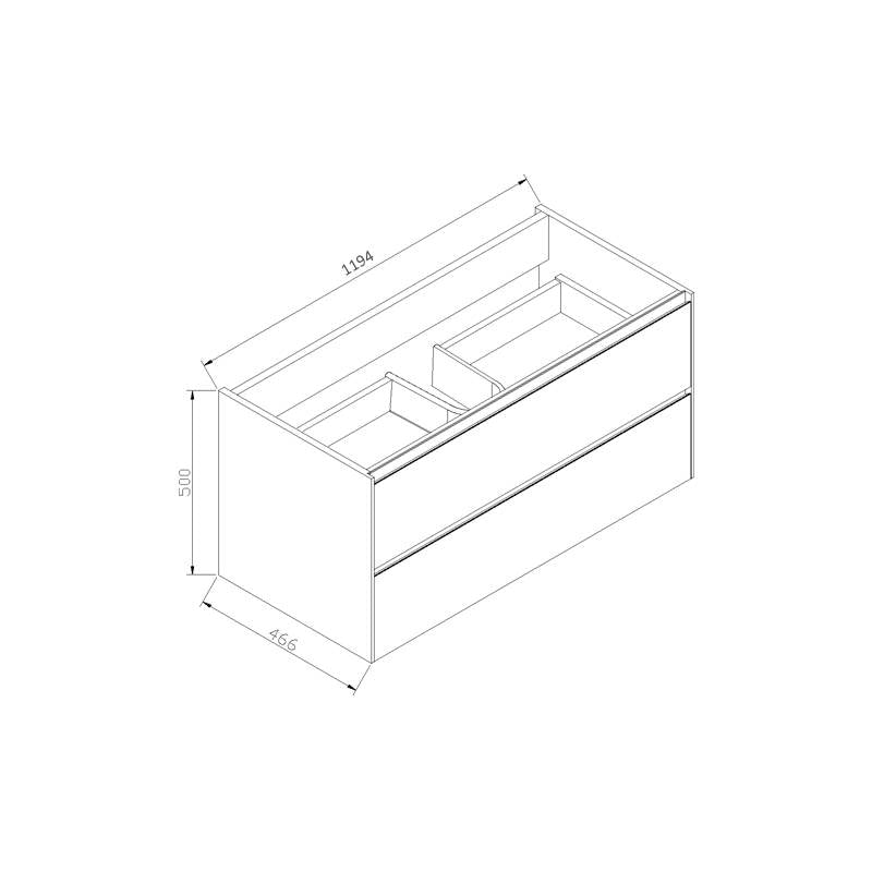 Badmeubel aktieset PL 120 HOOGGLANS WIT - WDtegels