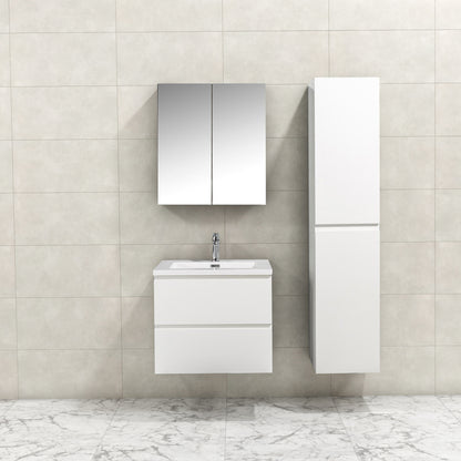 Onderkast badkamermeubel Tieme hoogglans wit 60x50x48cm