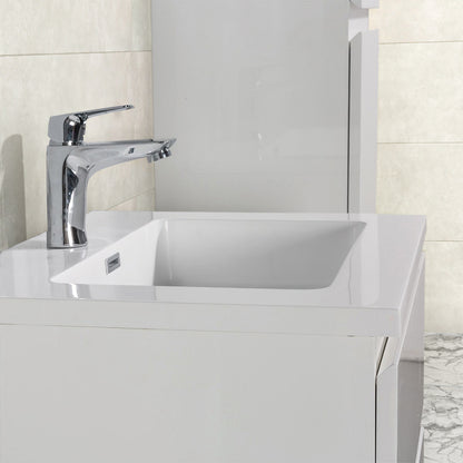 Onderkast badkamermeubel Tieme hoogglans wit 60x50x48cm