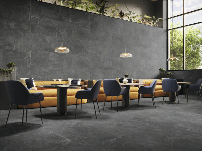 Vloertegel Concept Black mat 60x60 rett - WDtegels