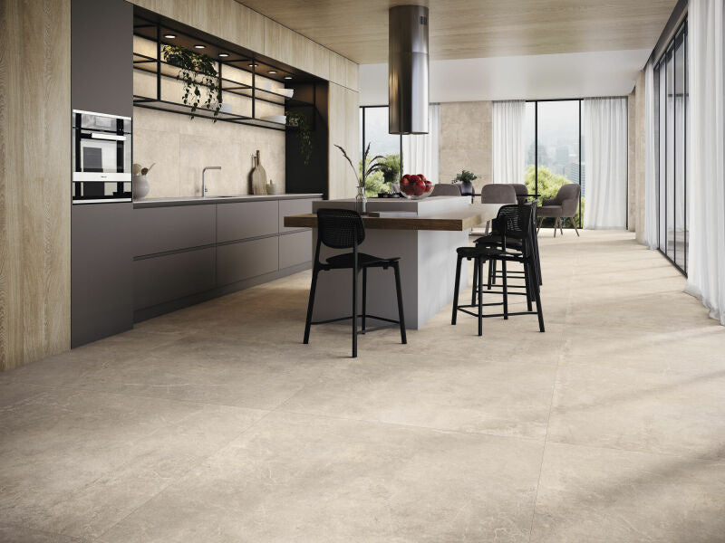 Vloertegel Concept Cream R11 anti-slip 120x120 rett