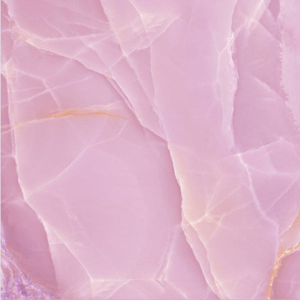 Baldosa de suelo Onyx Rose pulida 120x120 rett