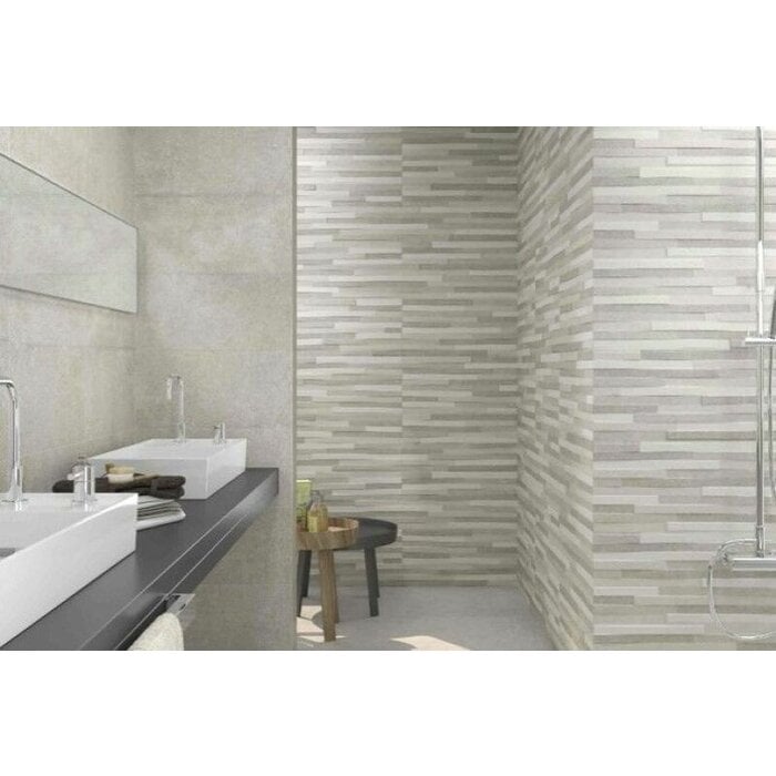 Pierre Grey Decor 30x60 rett - WDtegels