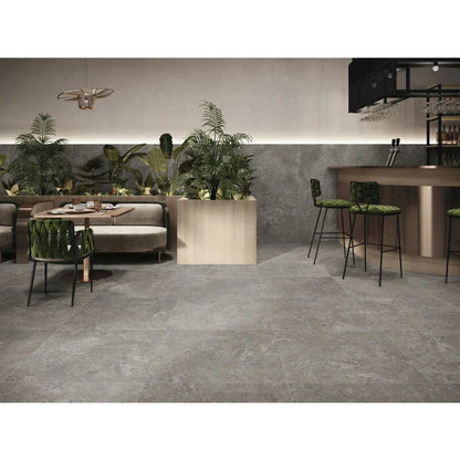 Vloertegel Stoneland Grey mat 60x60 rett - WDtegels
