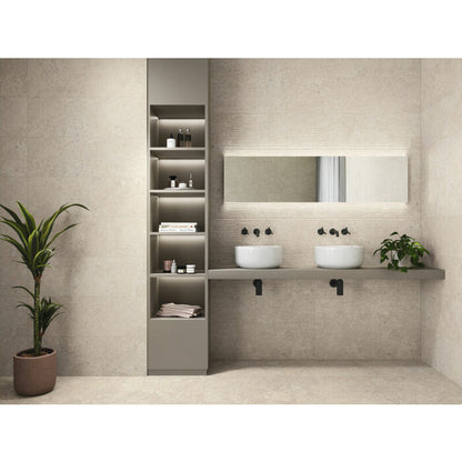 Wandtegel Stoneland Ivory 30x90 rett - WDtegels