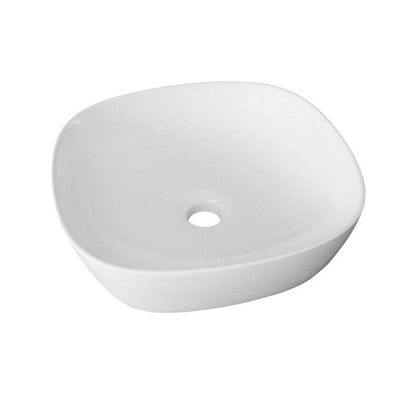 Washbasin Aiko Solid Surface | 37x37x11cm | Matte white