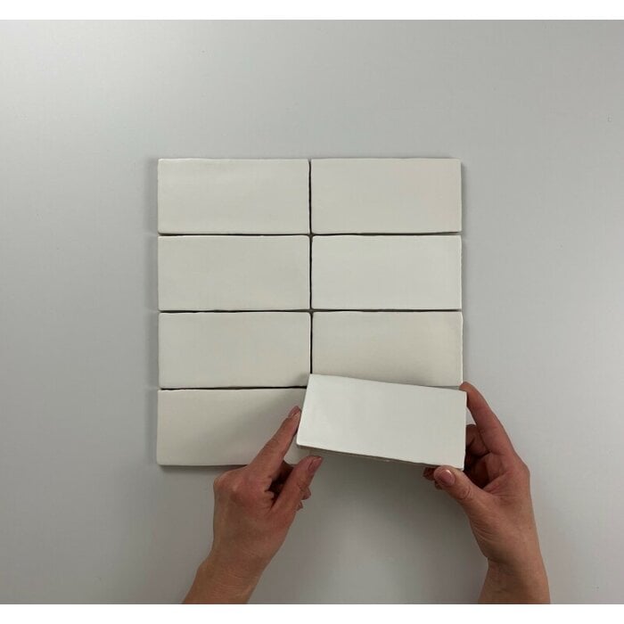Atlas White Mate 7,5x15 - WDtegels