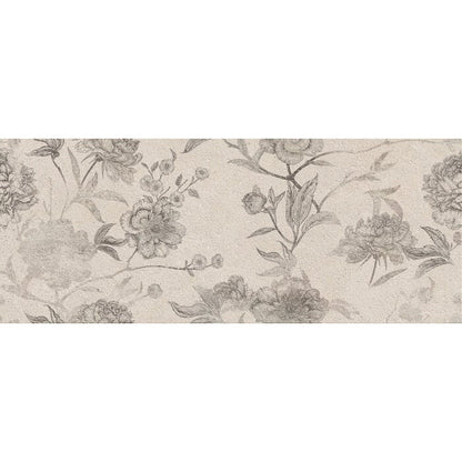 Wandtegel Borneo Sand Malone decor 30x75 rett - WDtegels