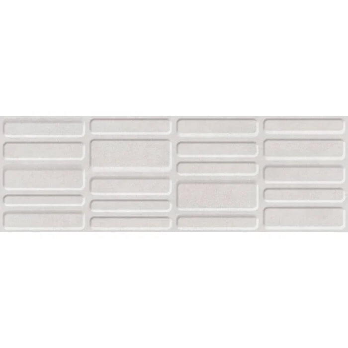 Wandtegel Gravity Axel White 40x120 rett - WDtegels