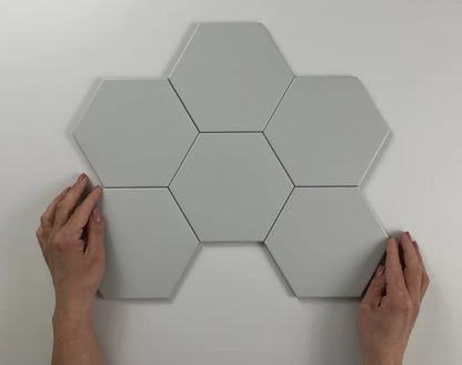 Hexagon Timeless Pearl mat 15x17 - WDtegels