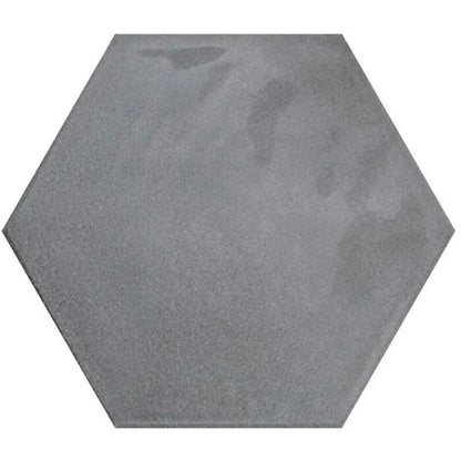 Hexagon Moon Grey glans 16x18