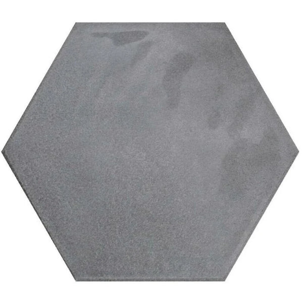 Hexagon Moon Grey gloss 16x18