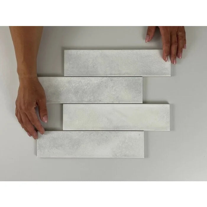 Moon White glans 7,5x30 - WDtegels