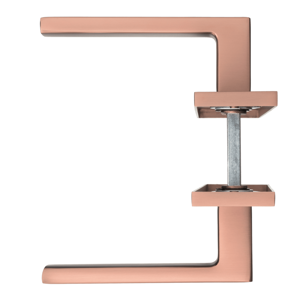 Deurklink Collodi in koper met WC-sluiting 63 mm