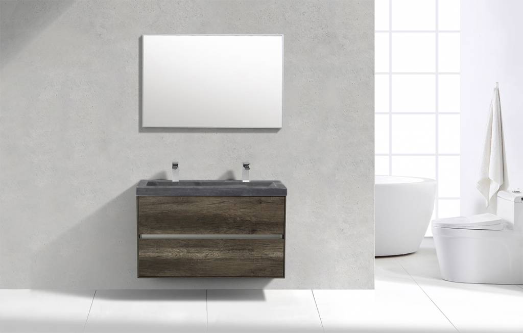 Badmeubel Compact Stone Greeploos 100 Century Oak - WDtegels