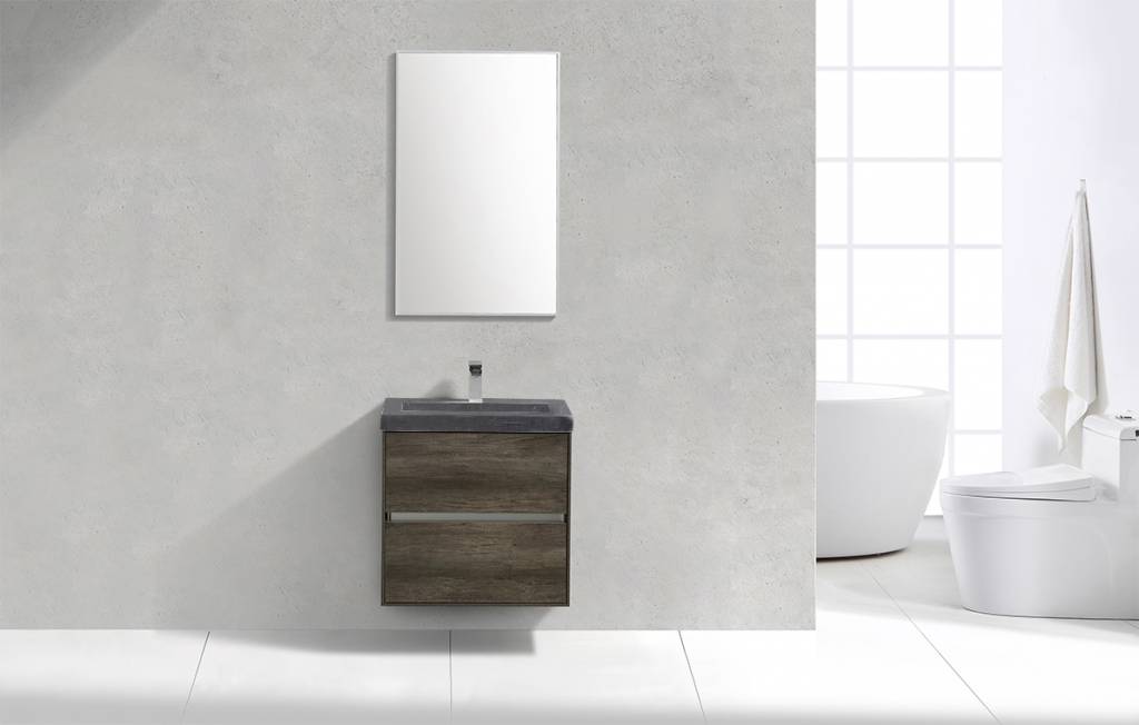 Badmeubel Compact Stone Greeploos 60 Century Oak - WDtegels