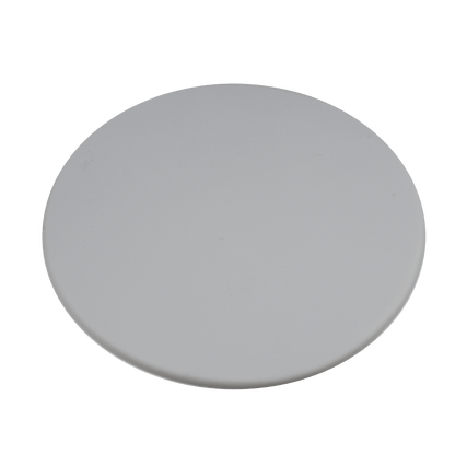 Ronde deurstopper in grijs, diameter 5 cm