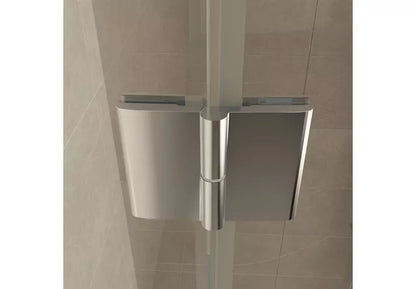 Douchecabine Wiesbaden kwartrond 1 deur LS 90x90cm 8mm NANO coating