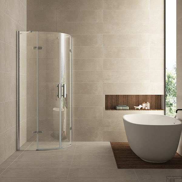 Wiesbaden Quadrant Shower Enclosure | 2 doors | 90x90x200cm | 8mm nano safety glass