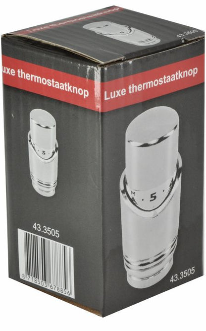 Riko thermostaatknop chroom